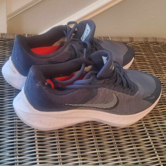 Nike Air Zoom Winflo Running Shoes Sz 8 1/2 Thunder Blue - Picture 7 of 9